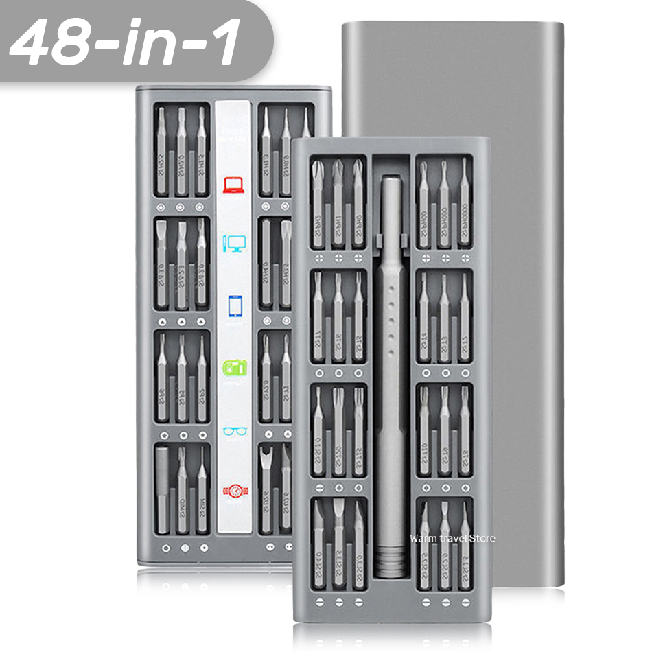 Magnetic 48 in 1 Screwdriver S - Electronics Repair Xbox ulasan dan harga