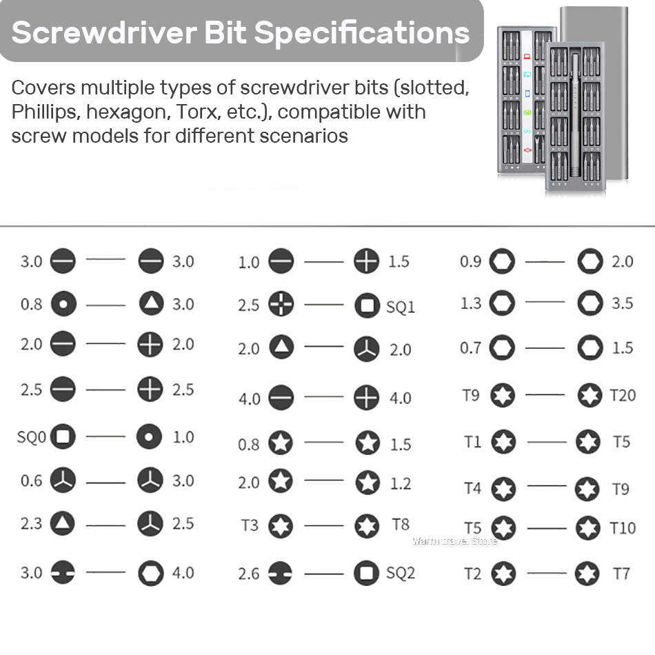 Magnetic 48 in 1 Screwdriver S - Electronics Repair Xbox ulasan dan harga