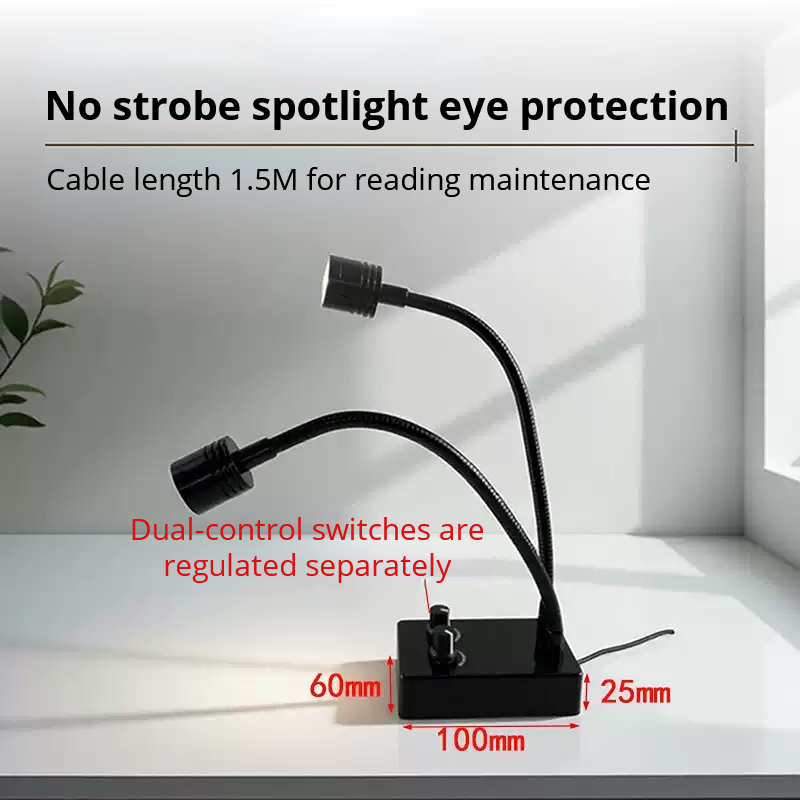 Gooseneck Lamp LED Microscope  - Electronics Repair Microscope ulasan dan harga