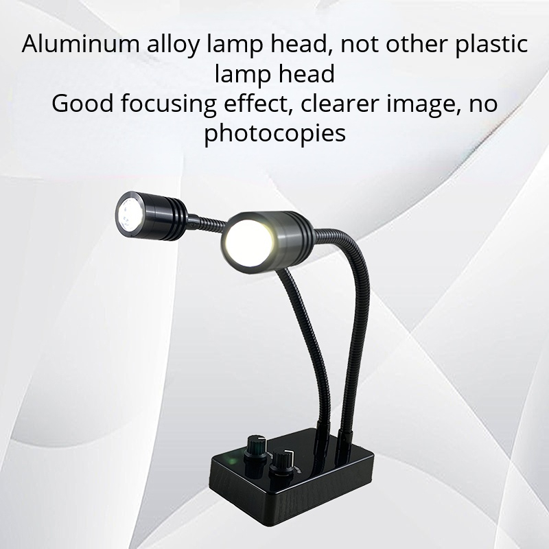 Gooseneck Lamp LED Microscope  - Electronics Repair Microscope ulasan dan harga